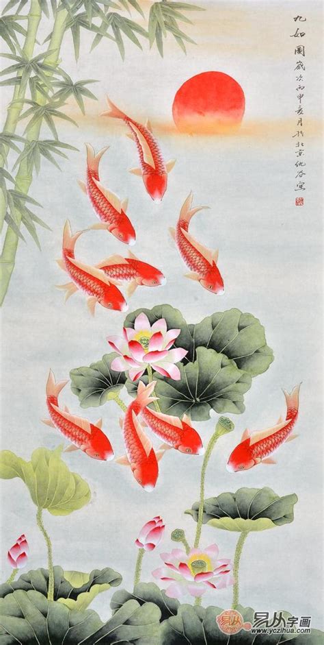 九魚圖|九魚圖